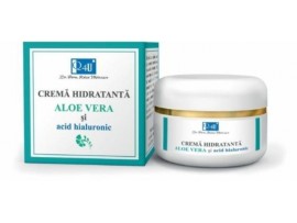 Tis farmaceutic - Q4u Crema hidratanta cu Aloe Vera si Acid hialuronic 50ml